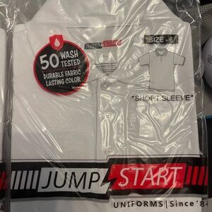 New boy’s shirt size 6 white